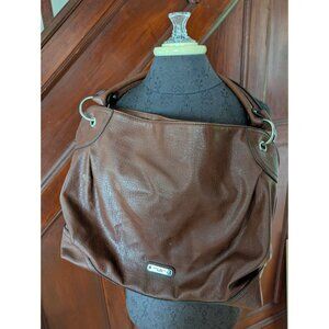 Nine West Soft Brown Leather Shoulder Bag